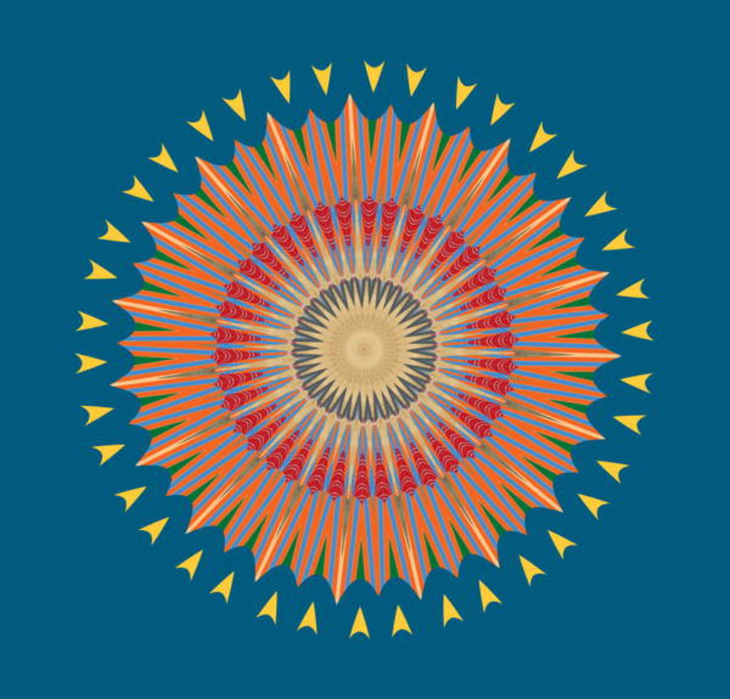 Detail of In and Out, 2019 by Alex Caminker