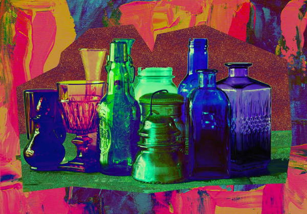 Detail of Structure of cubism, 2019 by Alex Caminker