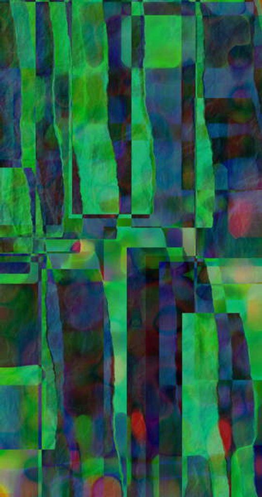 Detail of Structure d, 2019 by Alex Caminker