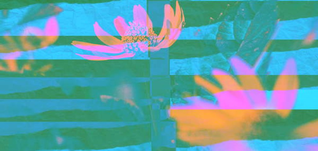 Detail of Allways and everywhere, 2019 by Alex Caminker