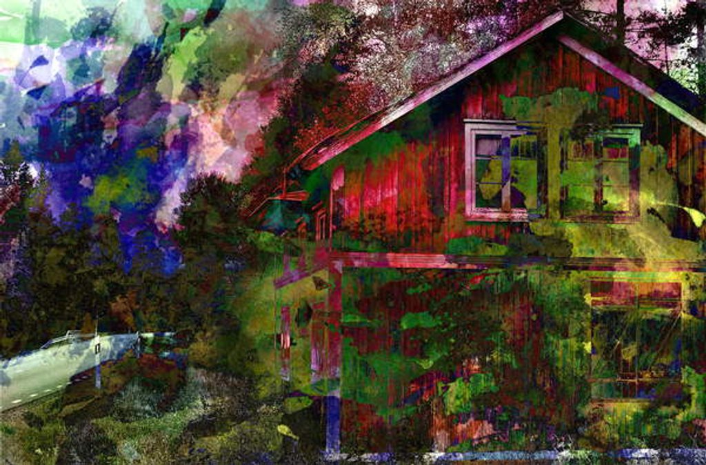 Detail of Camouflage, 2019 by Alex Caminker