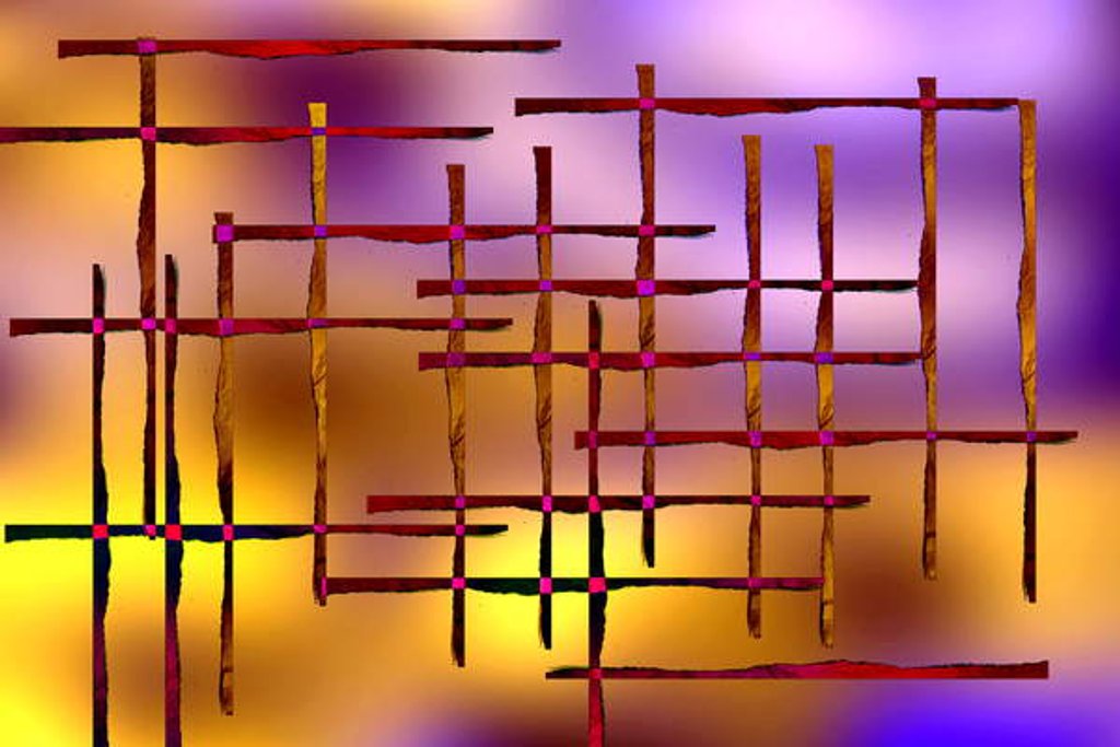 Detail of Inseparability, 2019 by Alex Caminker