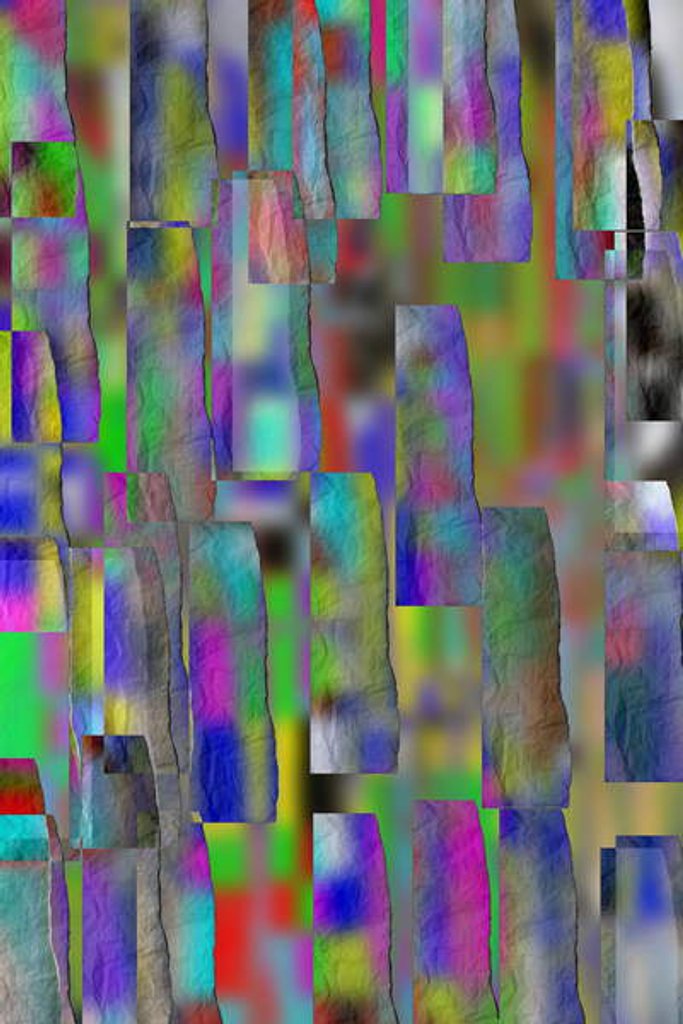 Detail of etude #24, 2019 by Alex Caminker