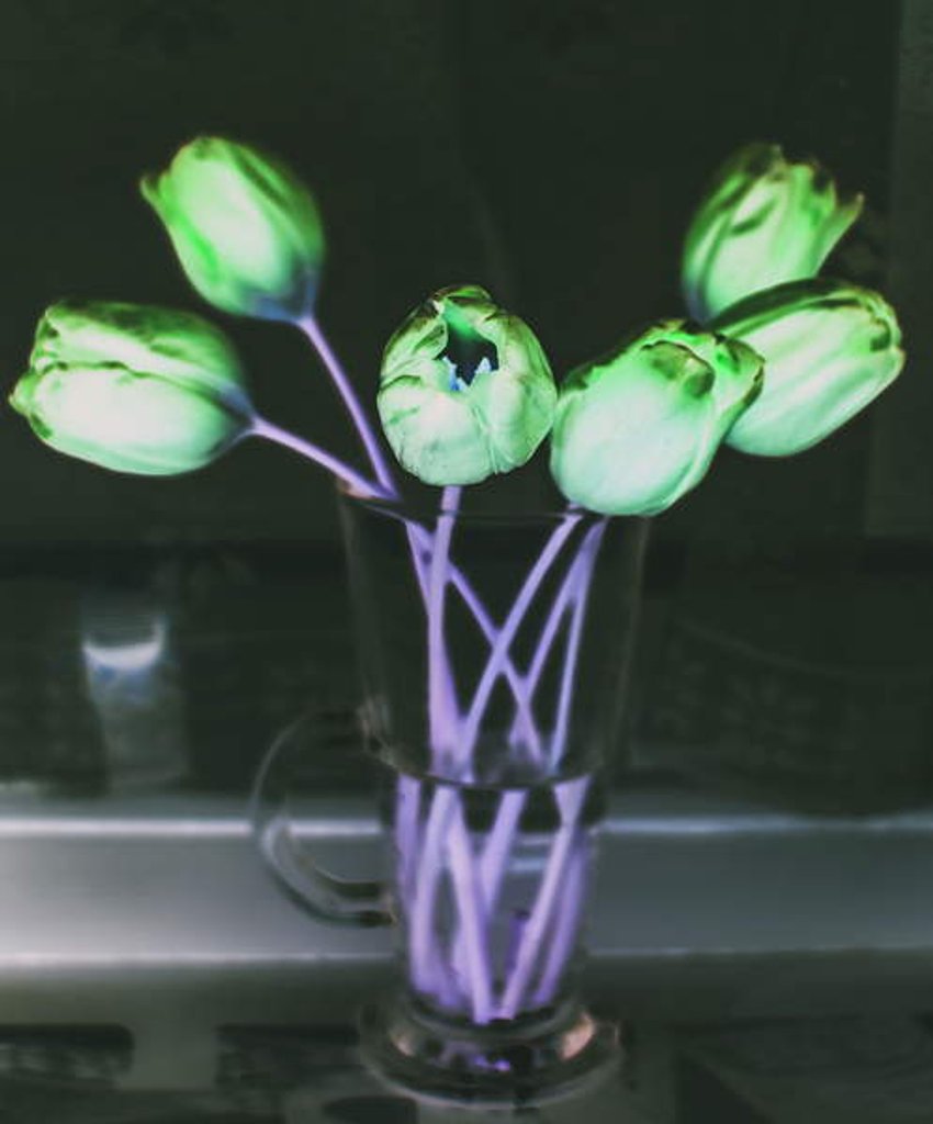 Detail of Light refraction, 2019 by Alex Caminker