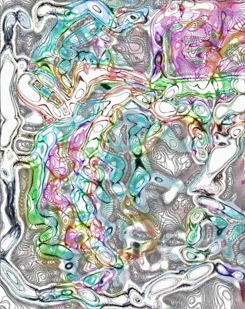 Detail of Etude II, 2019 by Alex Caminker