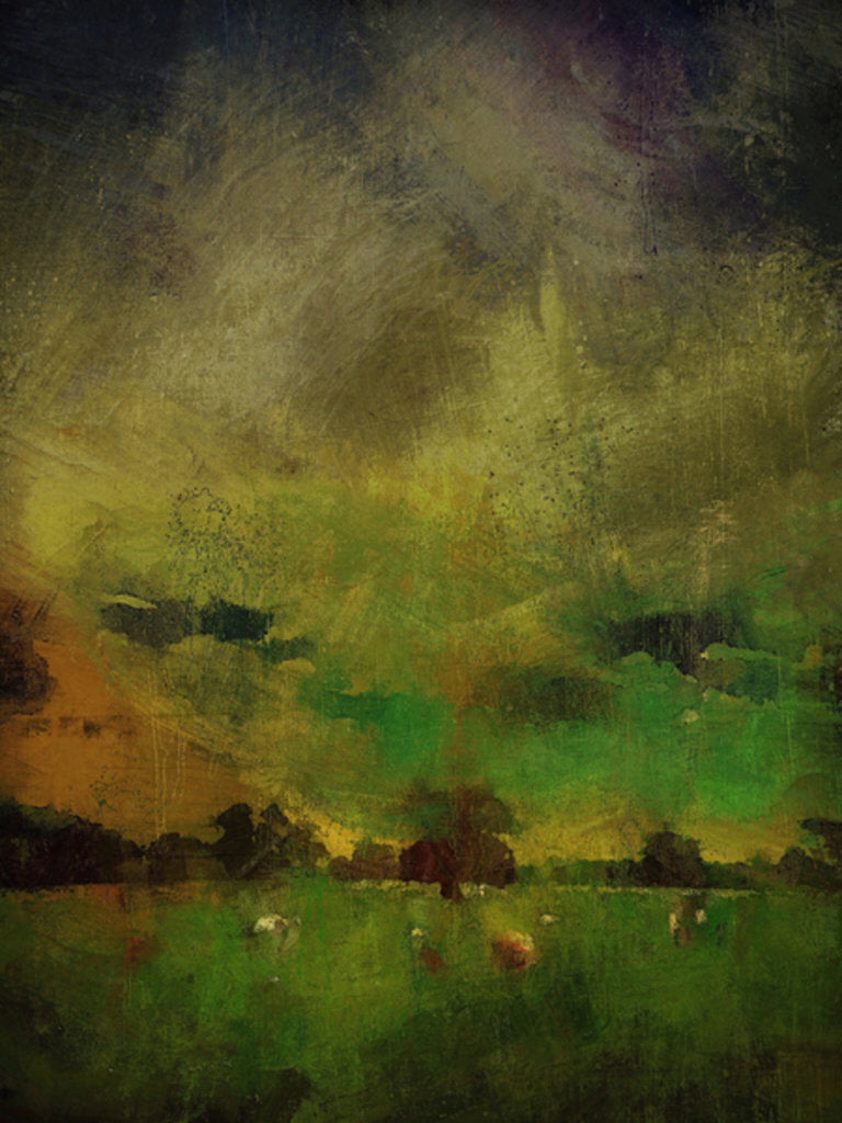 Detail of A storm at Calke Abbey, Derbyshire by Mark Gordon