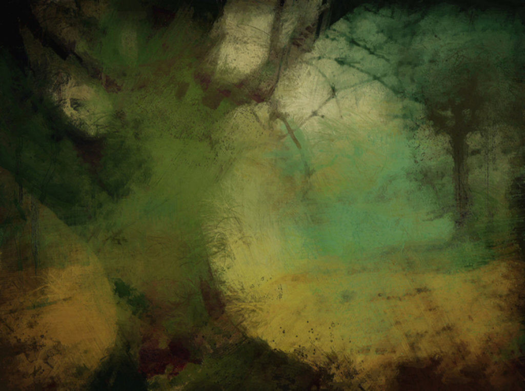 Detail of A November morning at Calke Abbey by Mark Gordon