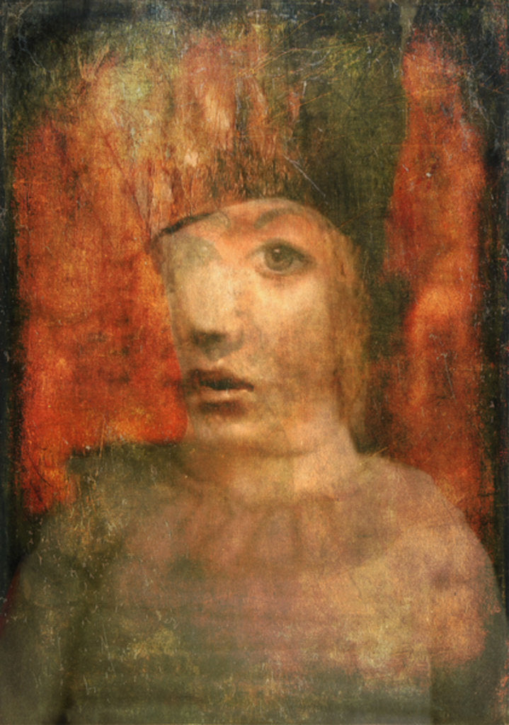 Detail of Figure with Ushanka - one for Mersad Berber by Mark Gordon