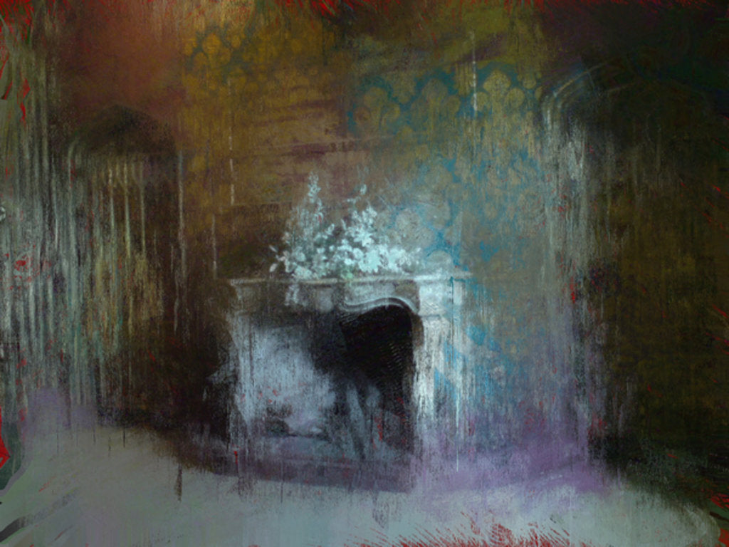 Detail of elvaston gothic - version 2 by Mark Gordon