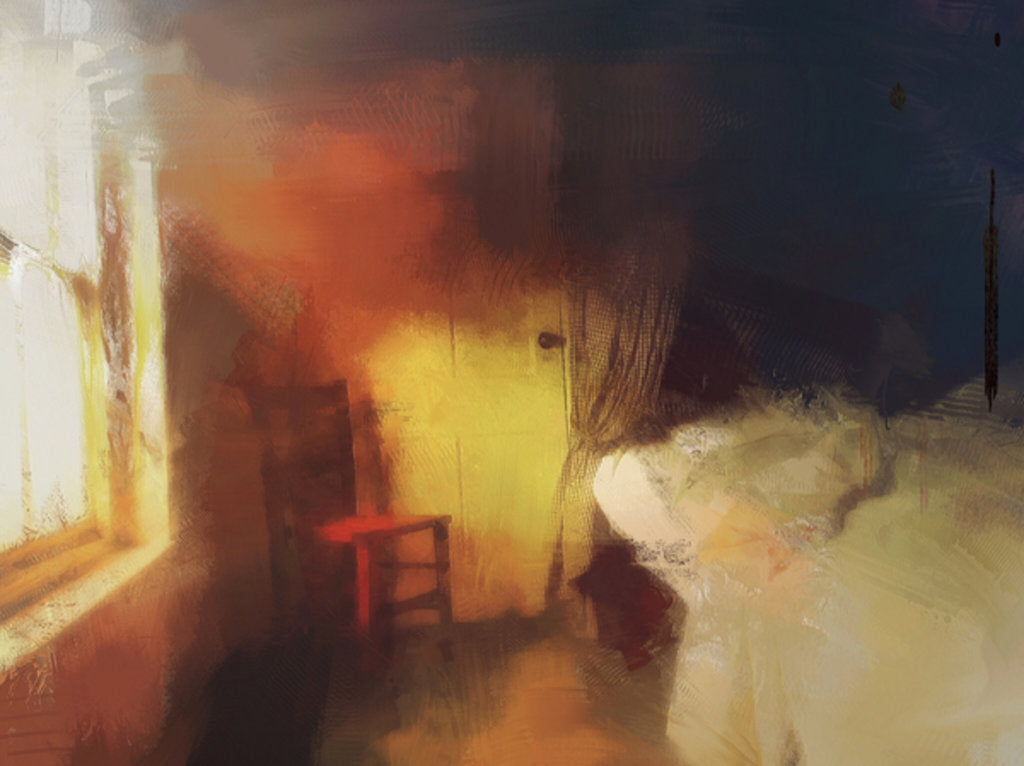 Detail of morning bedroom by Mark Gordon