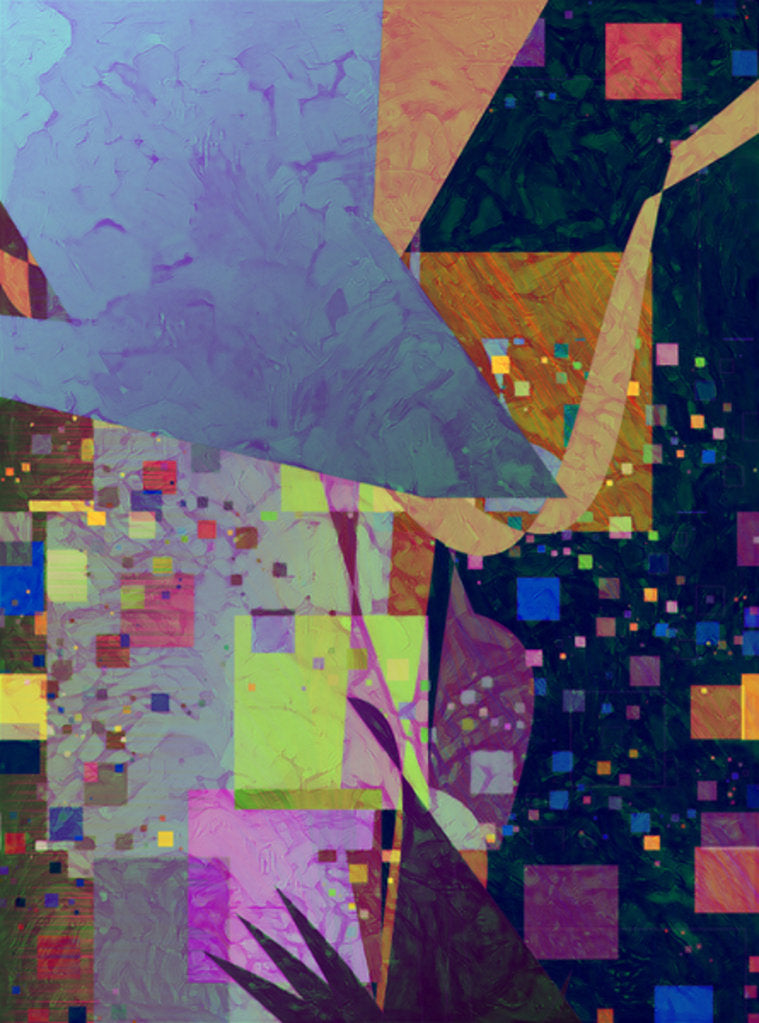 Detail of A public space 5b by Mark Gordon