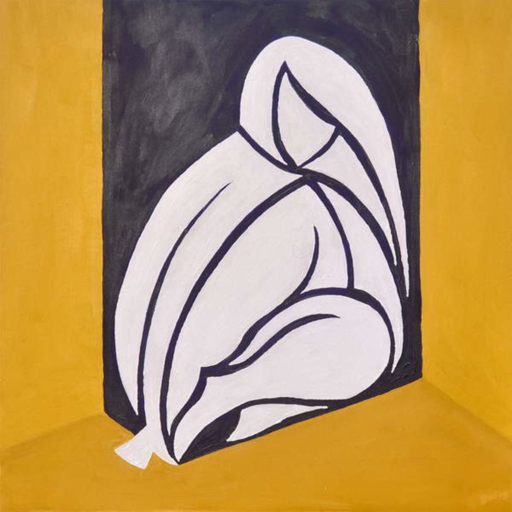 Detail of Study for Figure Behind The Wall, 2015 by Guilherme Pontes