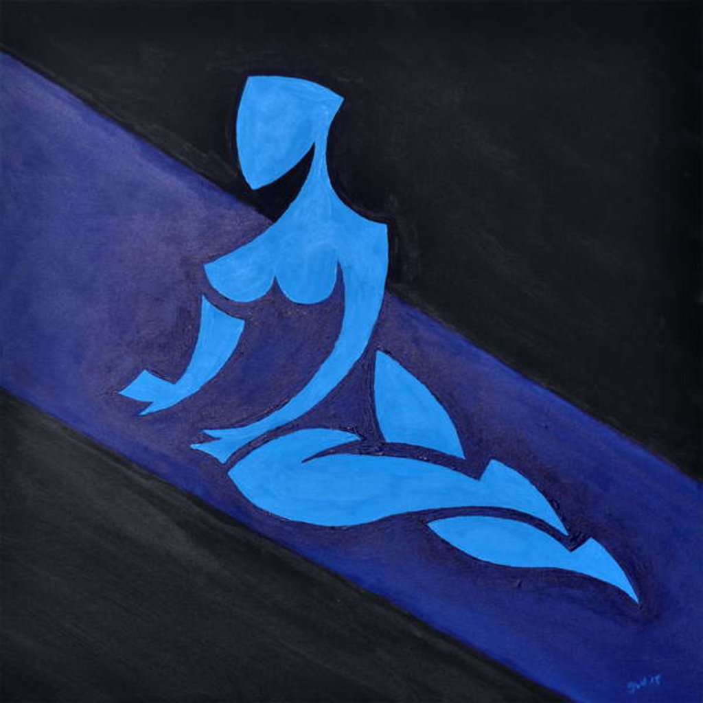 Detail of Study for Figure on Inclined Space, 2015 by Guilherme Pontes