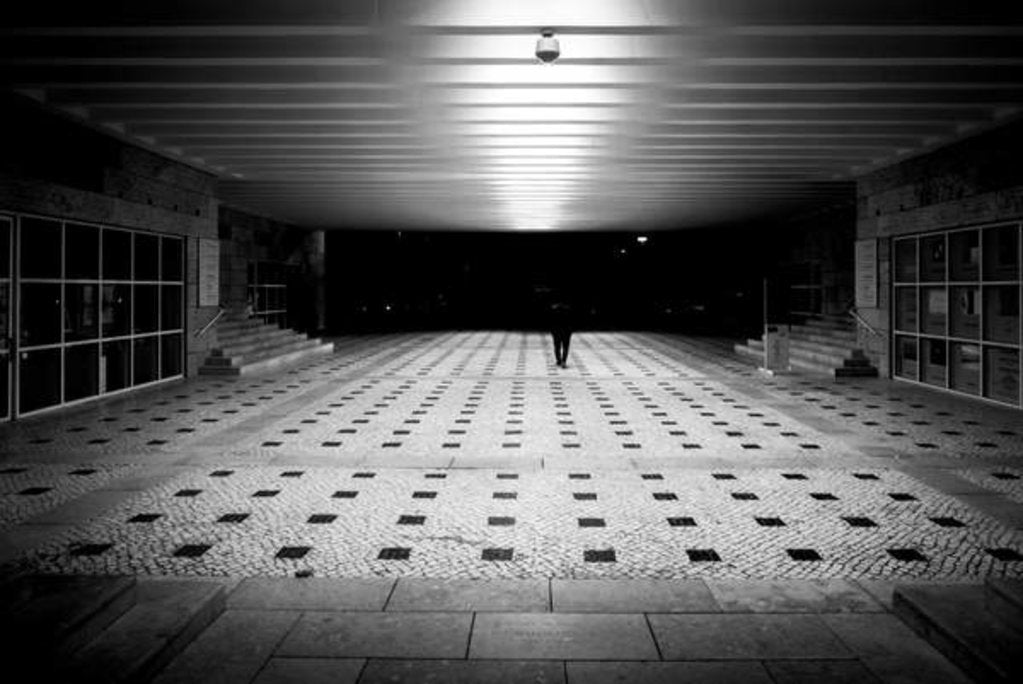 Detail of Into the Night, 2010 by Guilherme Pontes