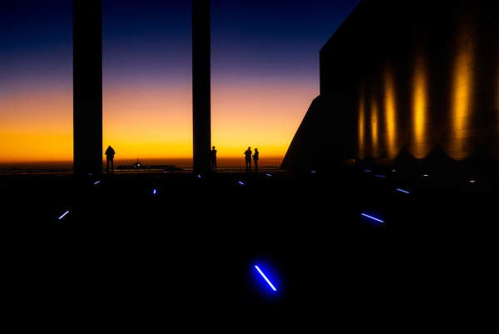 Detail of Sunset in Lisbon Nª1, 2019 by Guilherme Pontes