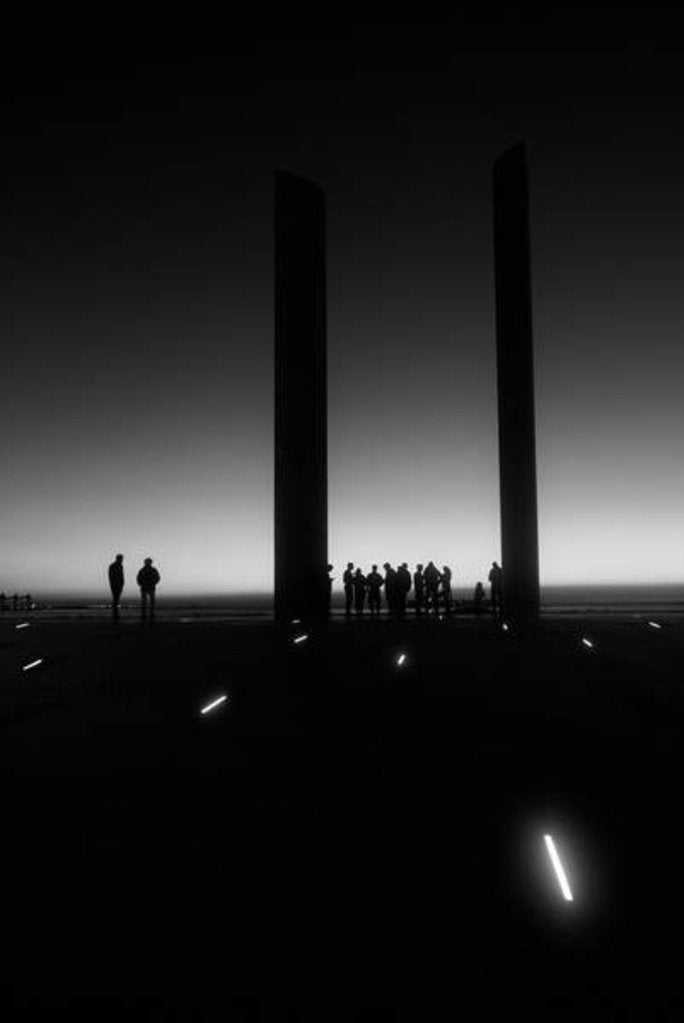 Detail of Sunset in Lisbon Nª4 BW, 2019 by Guilherme Pontes