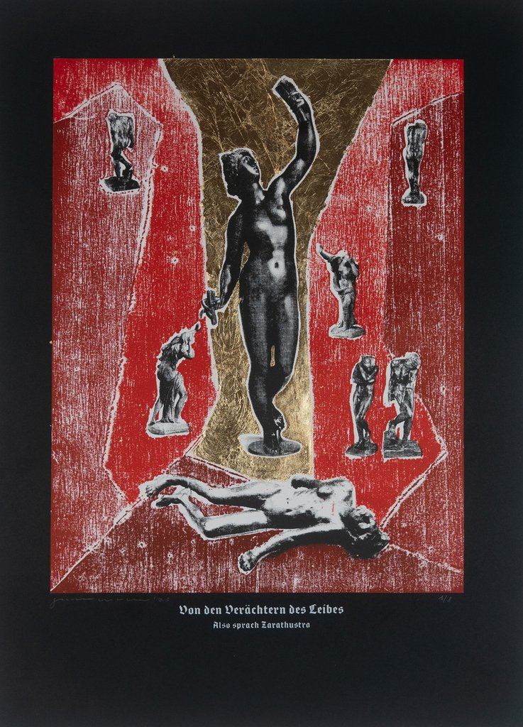 Detail of On The Despisers Of The Body, Thus Spoke Zarathustra, 2023 by Guilherme Pontes