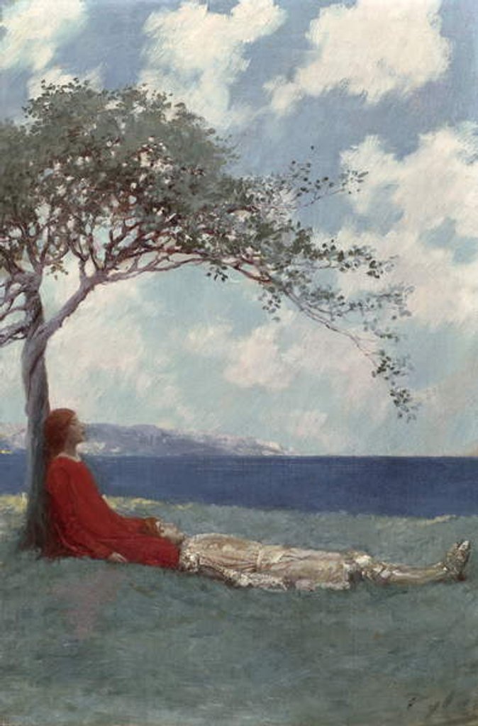 Detail of Island of Enchantment by Howard Pyle