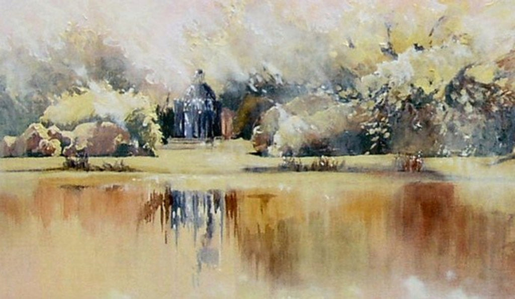 Detail of Melbourne gardens in winter, 2011 by Mary Smith