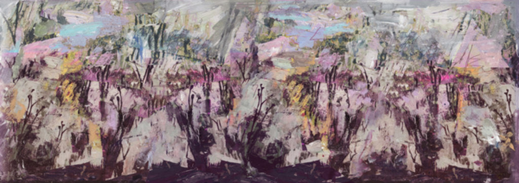 Detail of It's about to break, 2017 by David McConochie