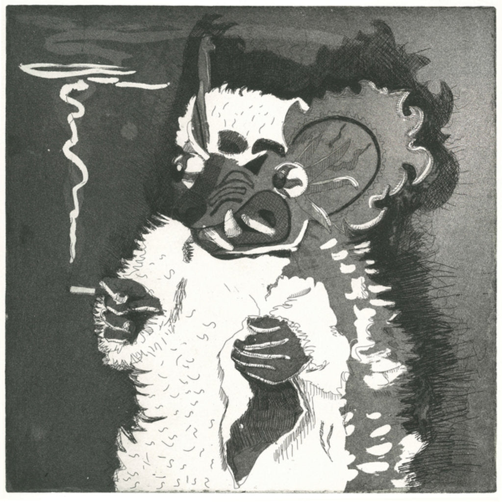 Detail of Dancing Bear, 2012 by Thomas MacGregor