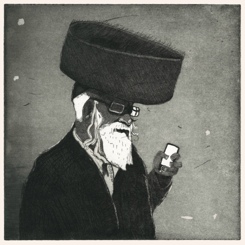 Detail of The Roaming Jew, 2012 by Thomas MacGregor