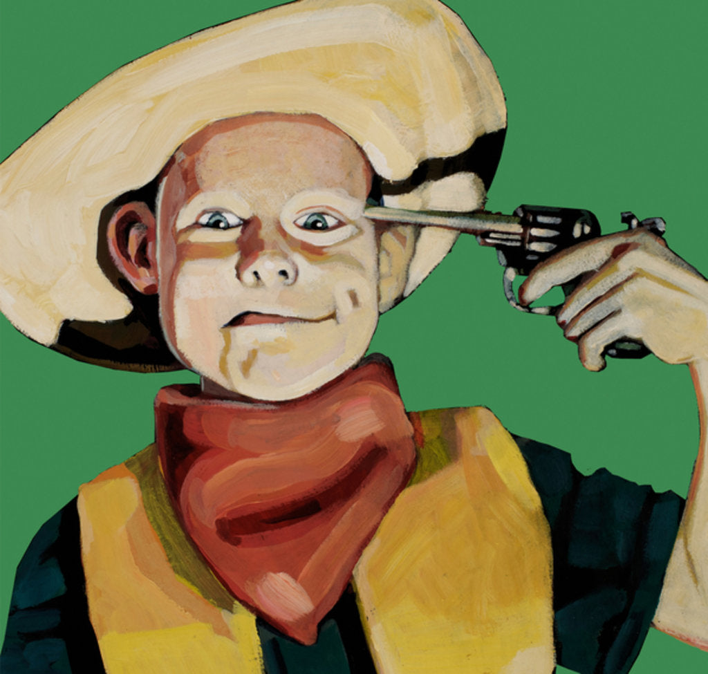 Detail of Stand Cowboy by Thomas MacGregor