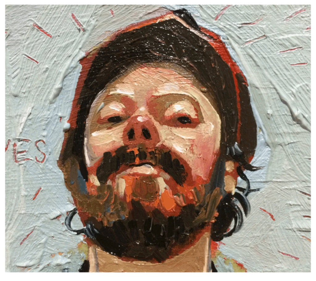 Detail of Self portrait, 2016 by Thomas MacGregor