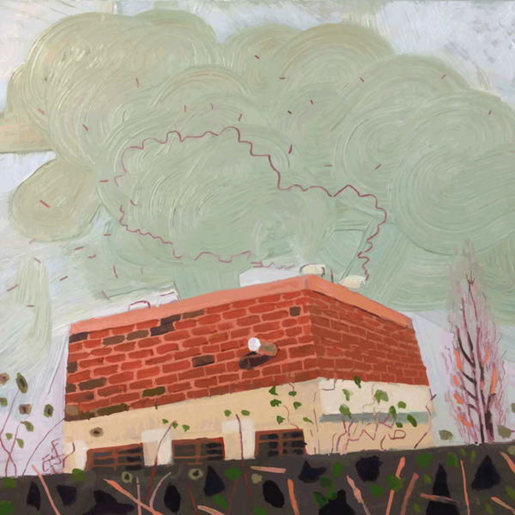 Detail of Hackney marshes Cricket pavilion air vent #2, 2017 by Thomas MacGregor