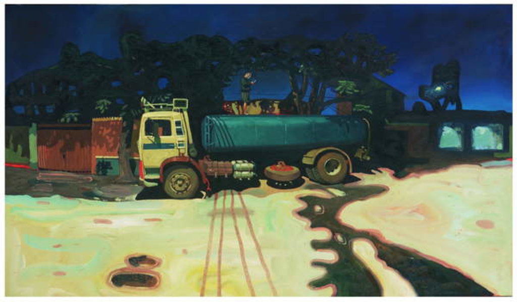 Detail of Bolivian Tanker, 2018 by Thomas MacGregor