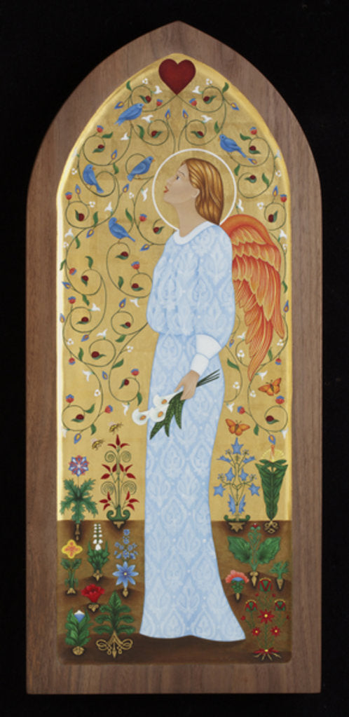 Detail of Garden Angel, 2015 by Jodi Simmons