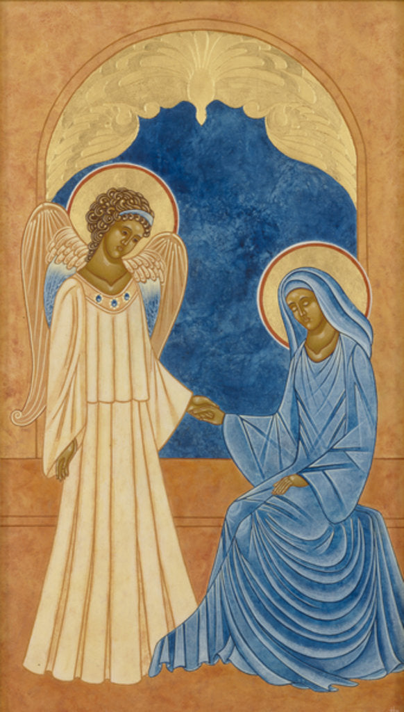 Detail of Annunciation, 2005 by Jodi Simmons