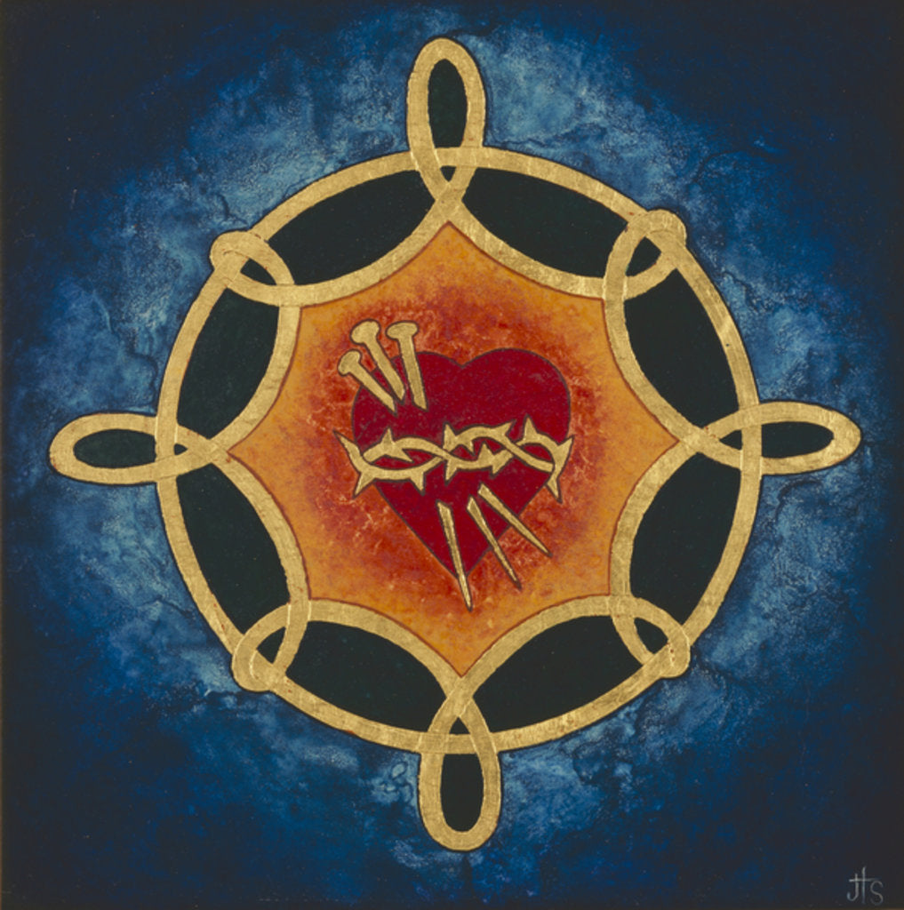 Detail of Sacred Heart, 2005 by Jodi Simmons