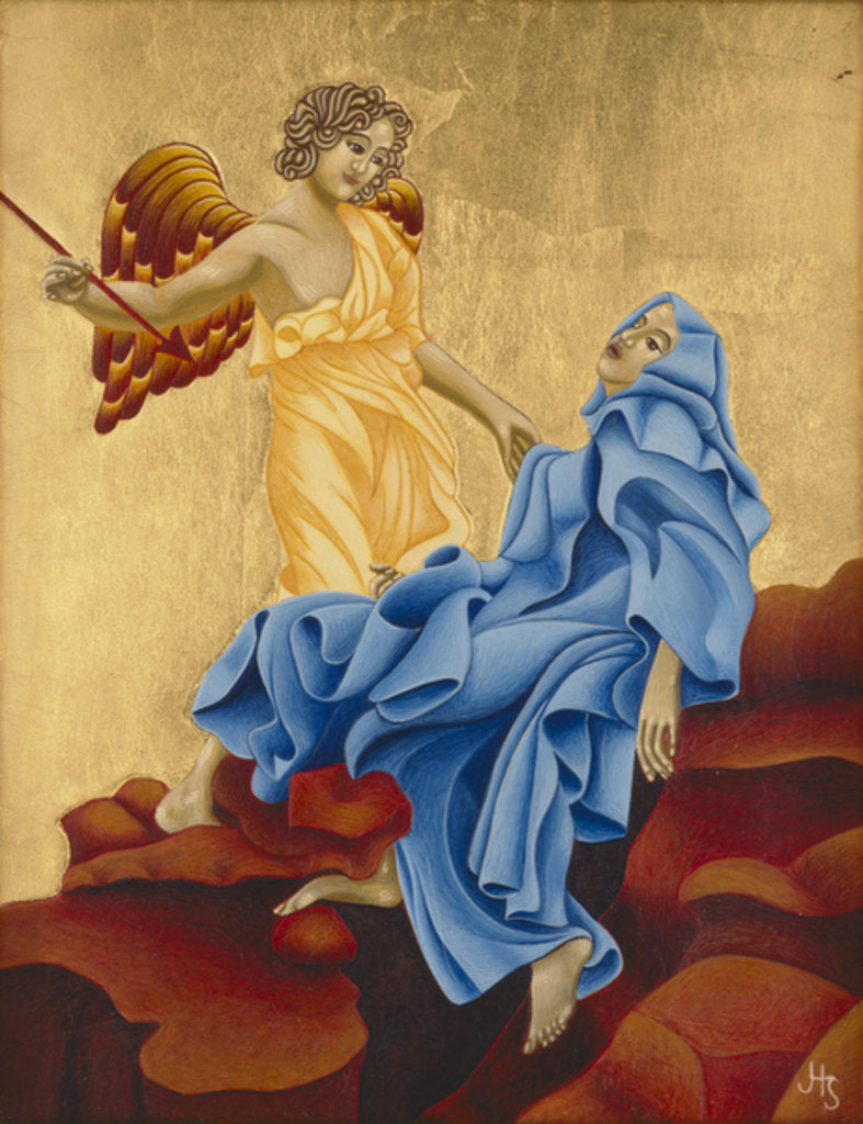 Detail of Saint Teresa of Avila, 2004 by Jodi Simmons