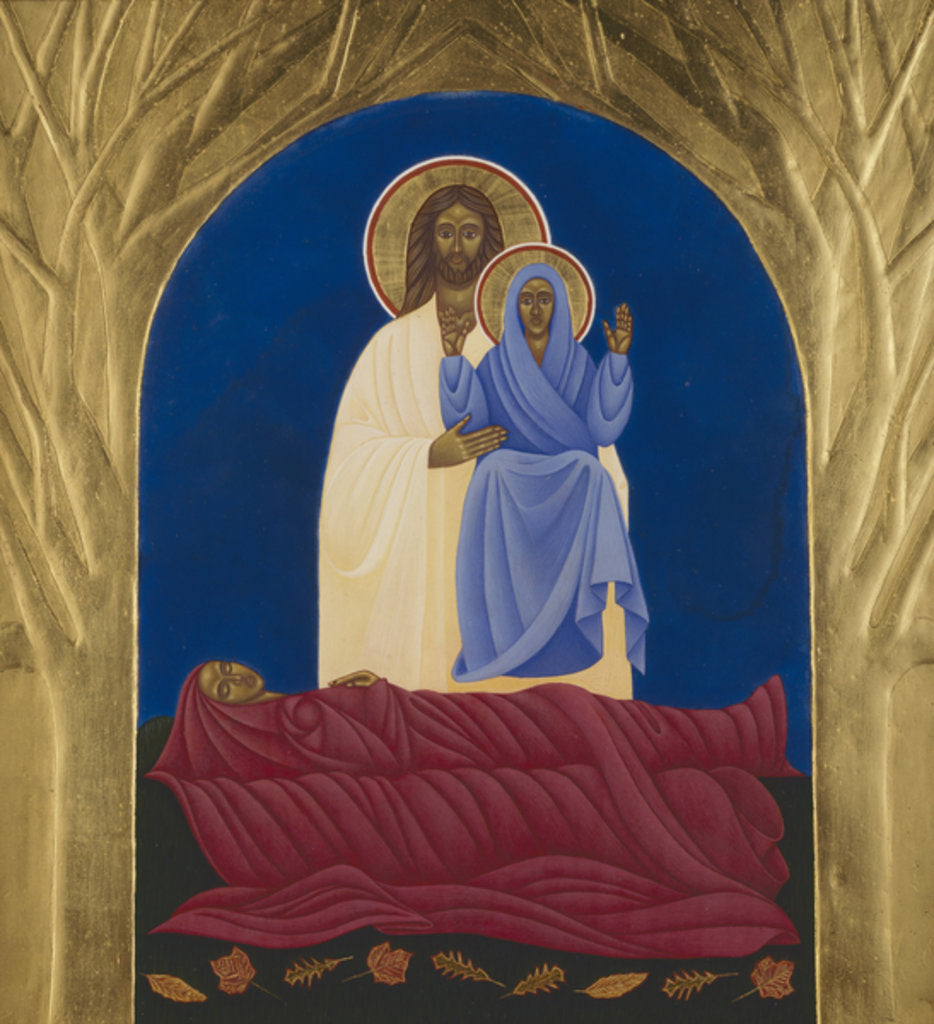 Detail of Dormition, 2006 by Jodi Simmons