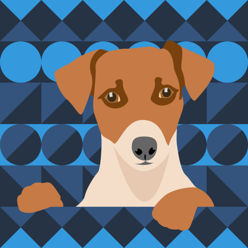 Detail of Aztec Dog, 2017 by Claire Huntley