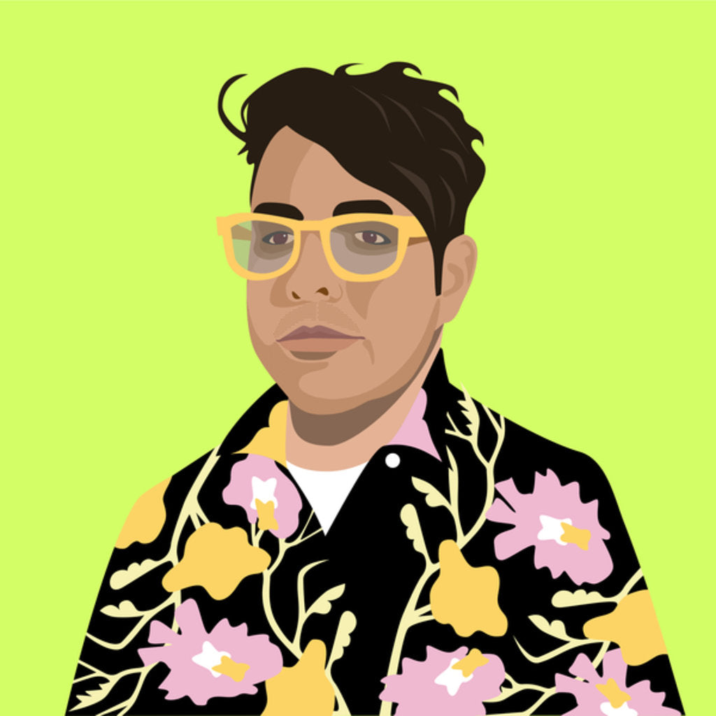 Detail of Ari Seth Cohen, Creator of Advanced Style, 2017 by Claire Huntley