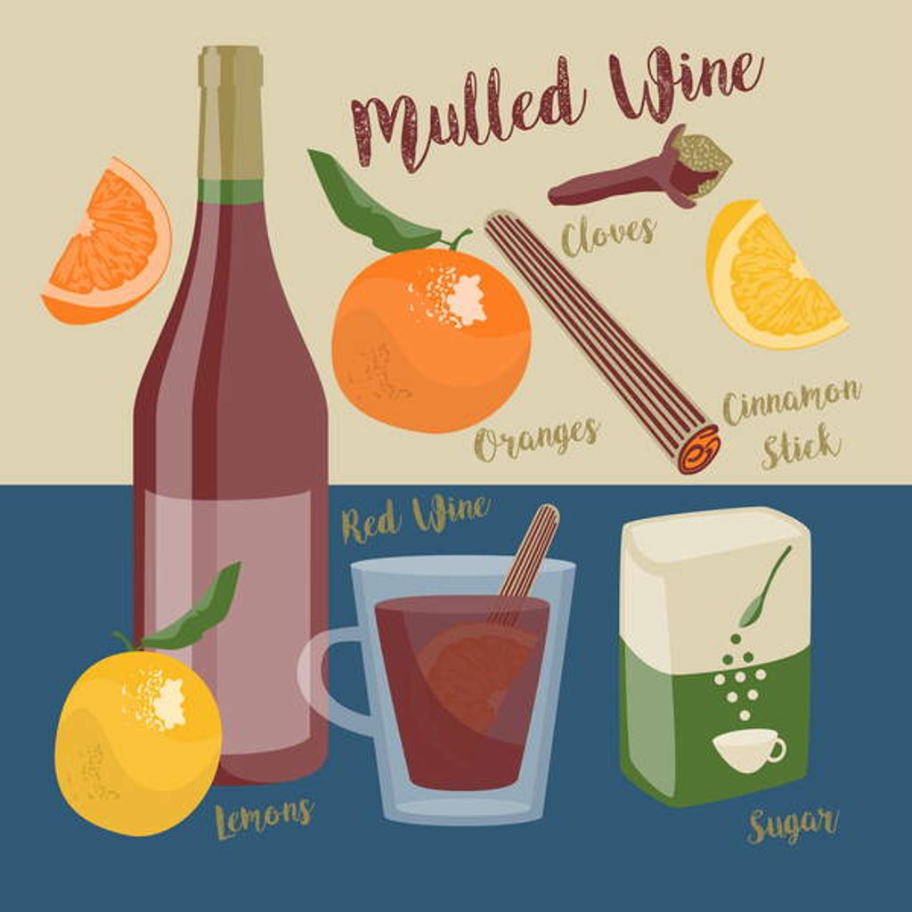 Detail of Mulled Wine, 2017 by Claire Huntley