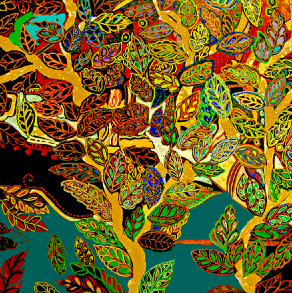 Detail of Toronto Tree, 2017 by Linda Arthurs