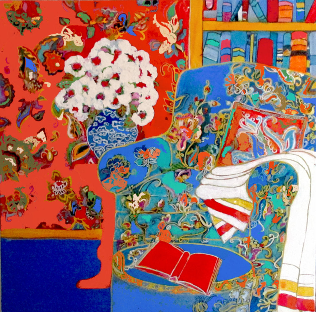 Detail of Stuffed and Comfy, 2017 by Linda Arthurs