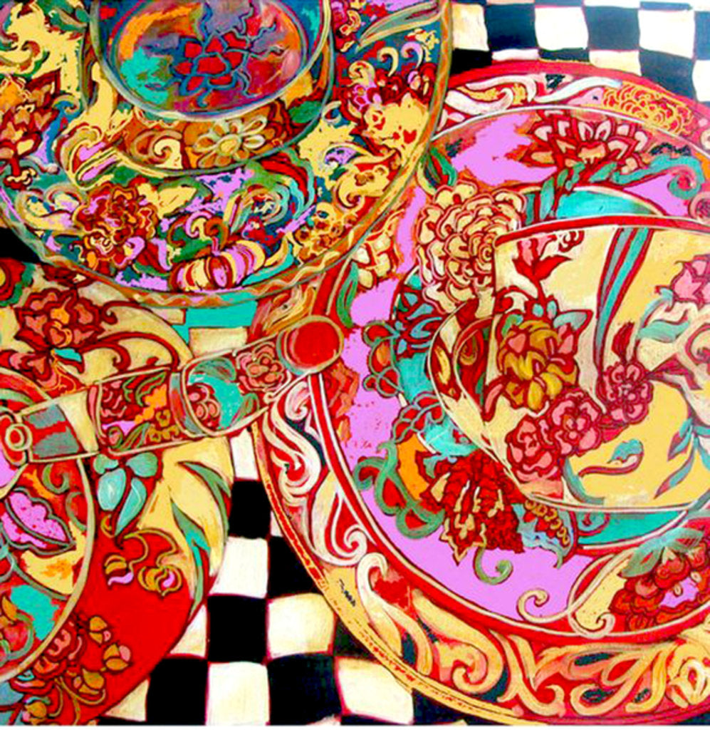 Detail of Ital Lunch, by Linda Arthurs