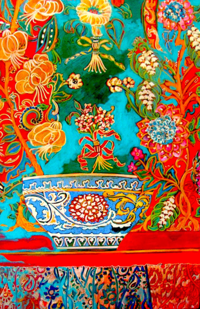 Detail of Vase, 2014 by Linda Arthurs