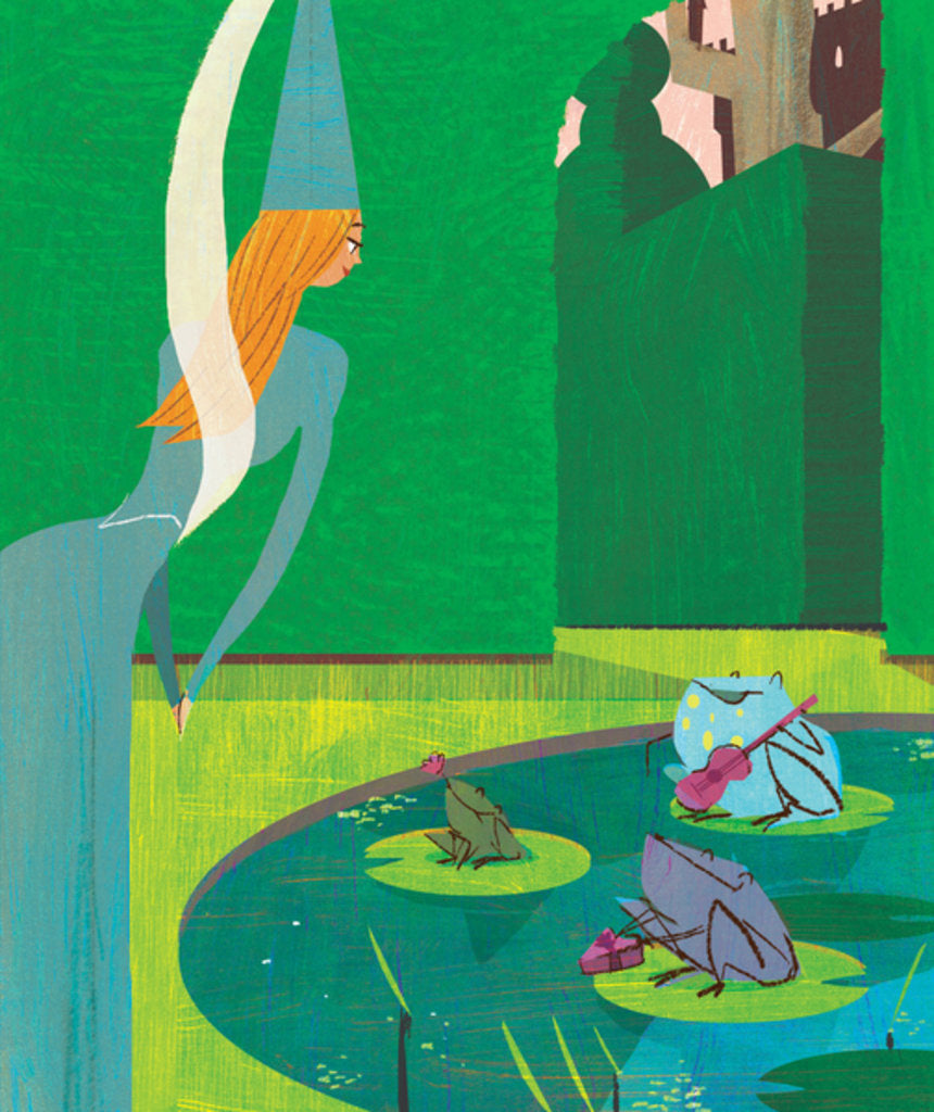 Detail of Choosing a Prince, 2015 by A.Richard Allen