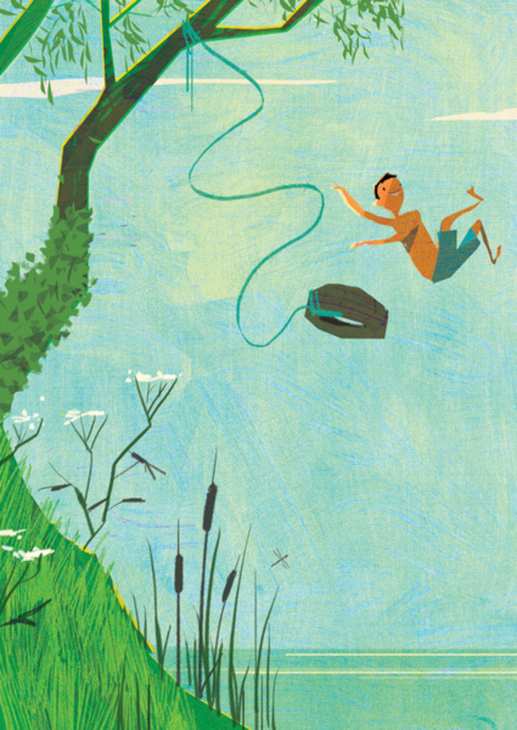 Detail of Swing, 2015 by A.Richard Allen