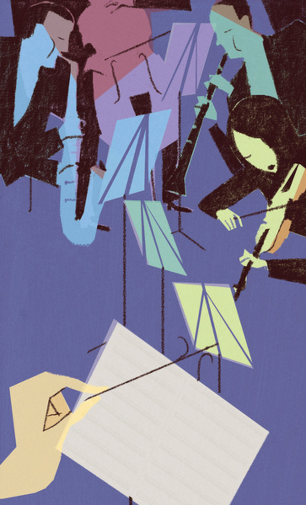 Detail of Conductor, 2010 by A.Richard Allen