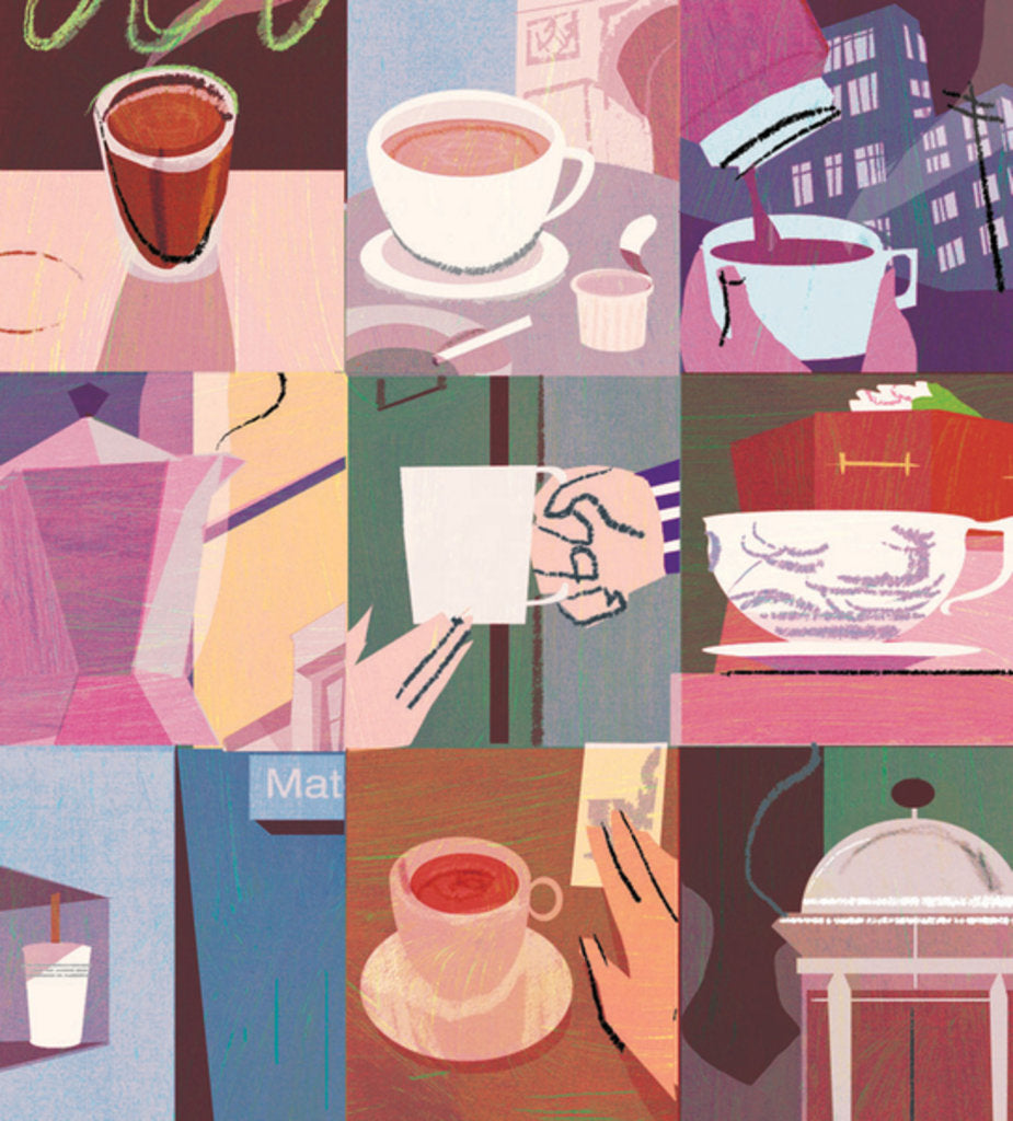 Detail of Coffee, 2014 by A.Richard Allen