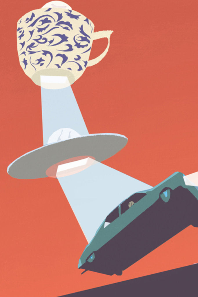 Detail of Flying Saucer, 2010 by A.Richard Allen