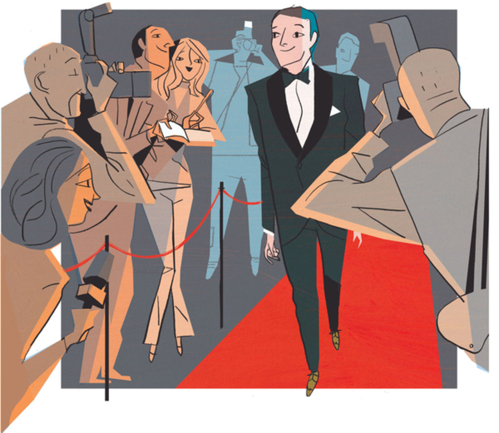 Detail of Red carpet, 2009 by A.Richard Allen