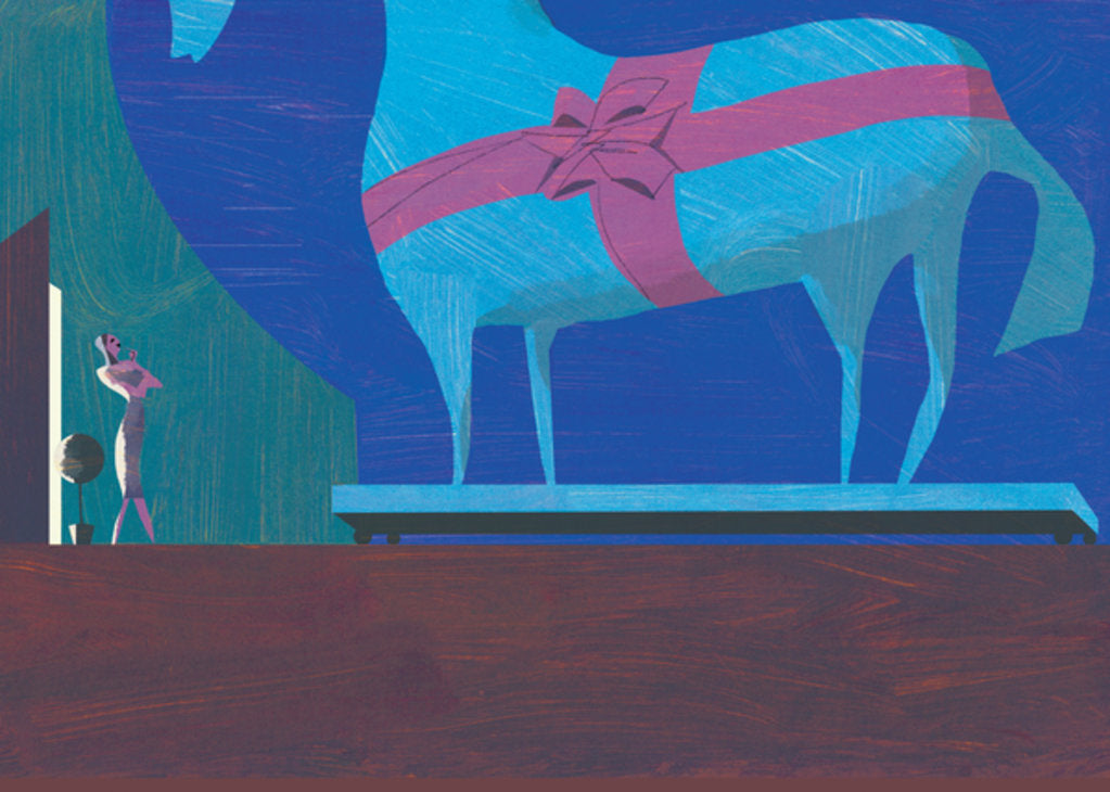 Detail of Trojan, 2016 by A.Richard Allen