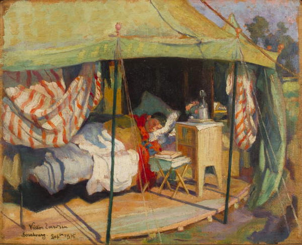 Detail of Bourbourg 1915 by Victor Francois Tardieu